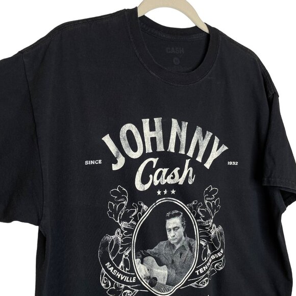 Johnny Ca$h Man in Black Graphic Tee, XL - Picture 4 of 6